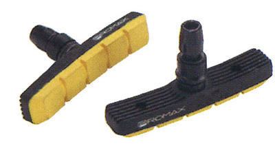 Brzdové botky MTB- imbus černá/žlutá 70mm, Promax