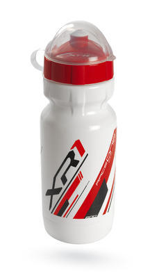 Láhev RaceOne XR1 600ml bílá/červené víčko